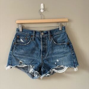 Levi Denim Shorts Size 25